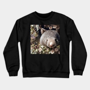 Floral Wombat Crewneck Sweatshirt